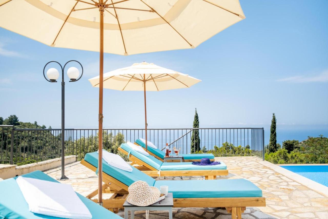 Sapphire Blue Villa Kalamítsi المظهر الخارجي الصورة