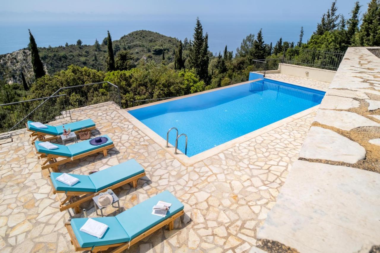 Sapphire Blue Villa Kalamítsi المظهر الخارجي الصورة