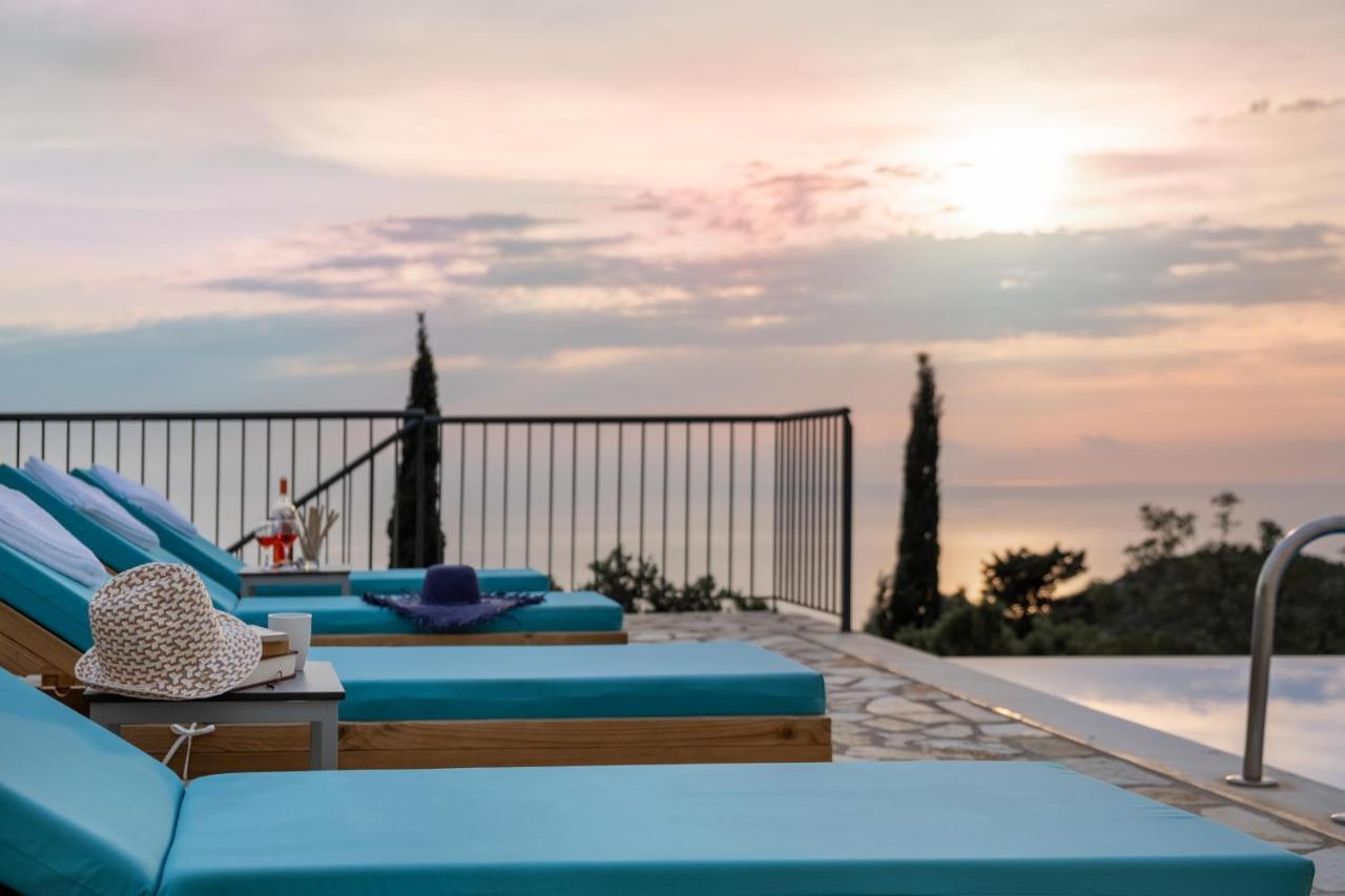 Sapphire Blue Villa Kalamítsi المظهر الخارجي الصورة